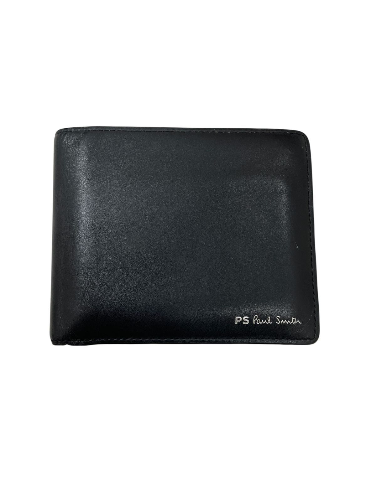 管理番号-P】PS Paul Smith ポールスミス 折り財布 黒系 中古 現状品