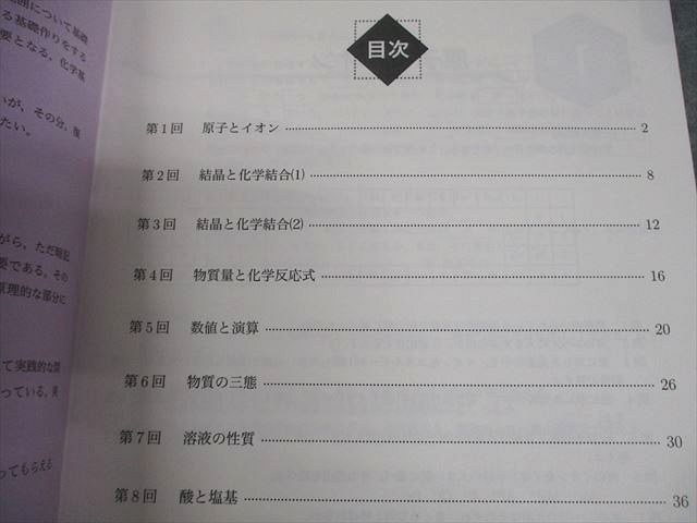 鉄緑会大阪校 高1化学 化学基礎講座 問題集 テキスト 2021 004s0D