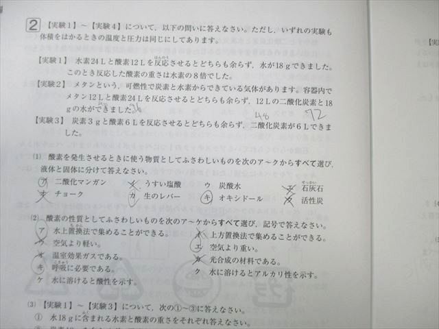 SAPIX 小6 第1～4回合格力判定サピックスオープン 2023年9月～12月