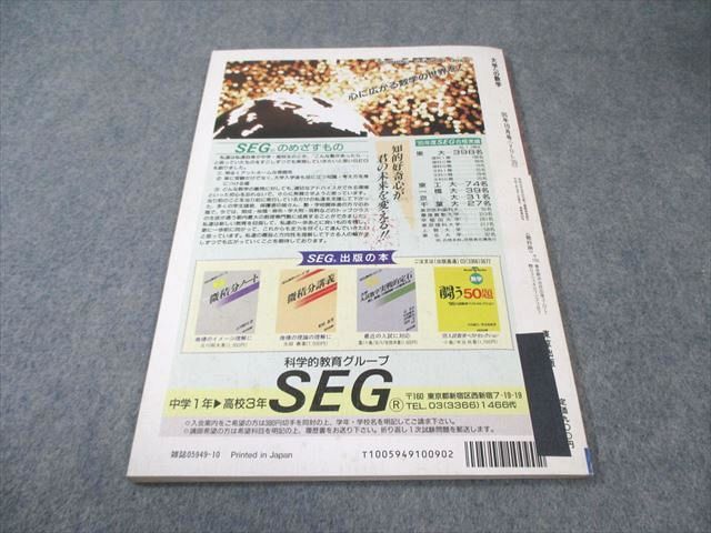 東京出版 大学への数学 1995年10月号 書き込みなし 米村明芳/安田亨