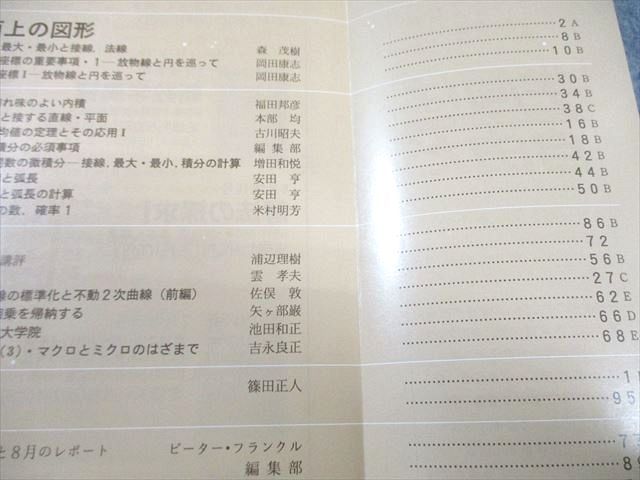 東京出版 大学への数学 1995年10月号 書き込みなし 米村明芳/安田亨