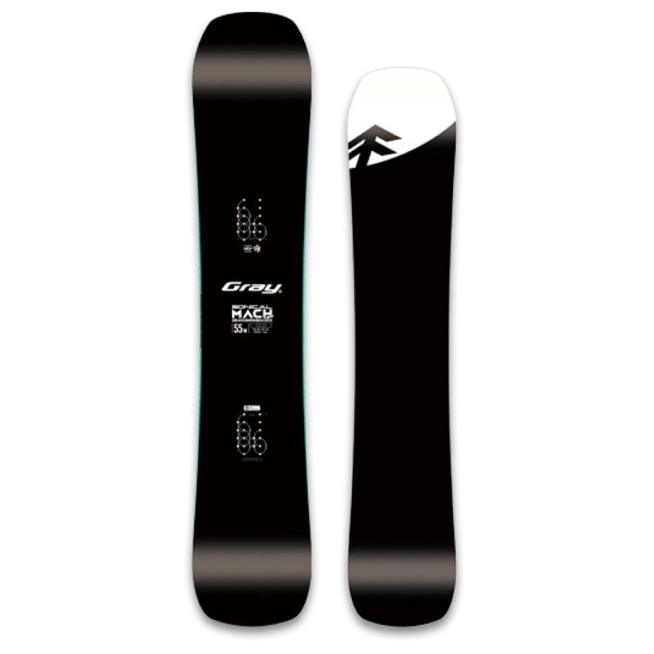 SONICALMACH LT ソニカルマッハ ライト55w 25-26 gray snowboards