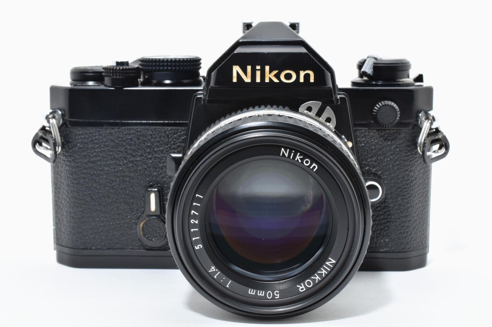 6087 【良品】 Nikon Fm Black Slr Film Camera Ai-S Nikkor 50mm F1.4