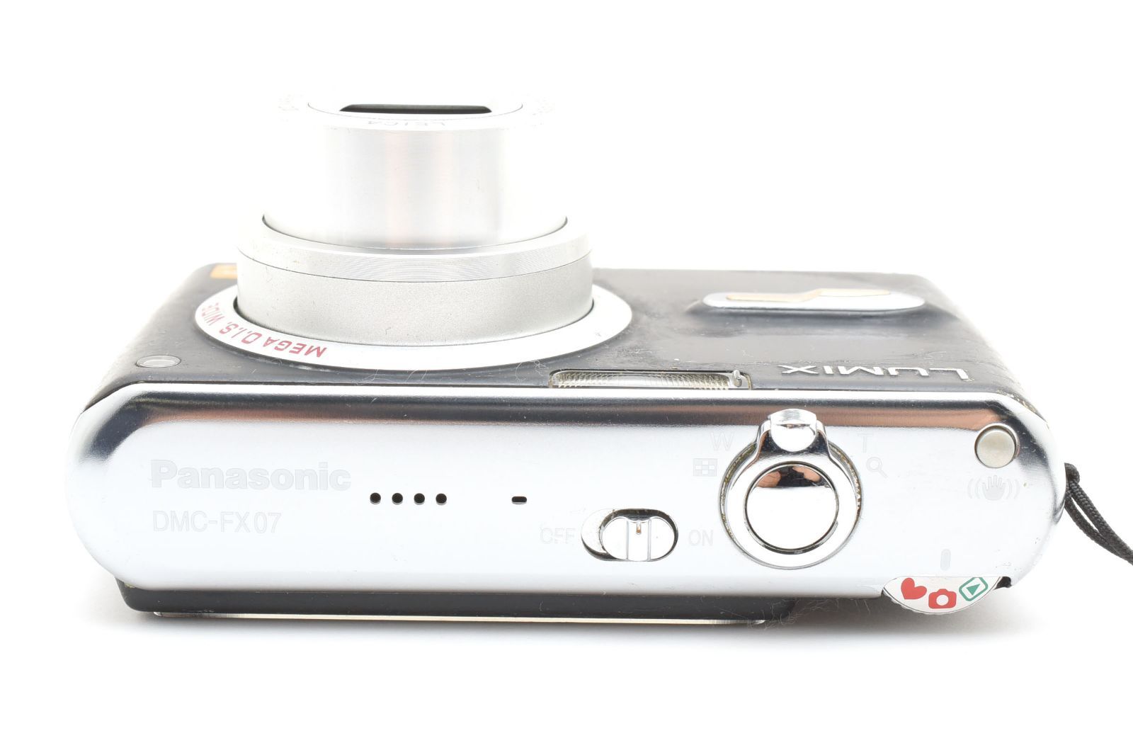 6433 【並品】 Lumix Dmc-Fx07 Compact Digital Camera 動作確認済