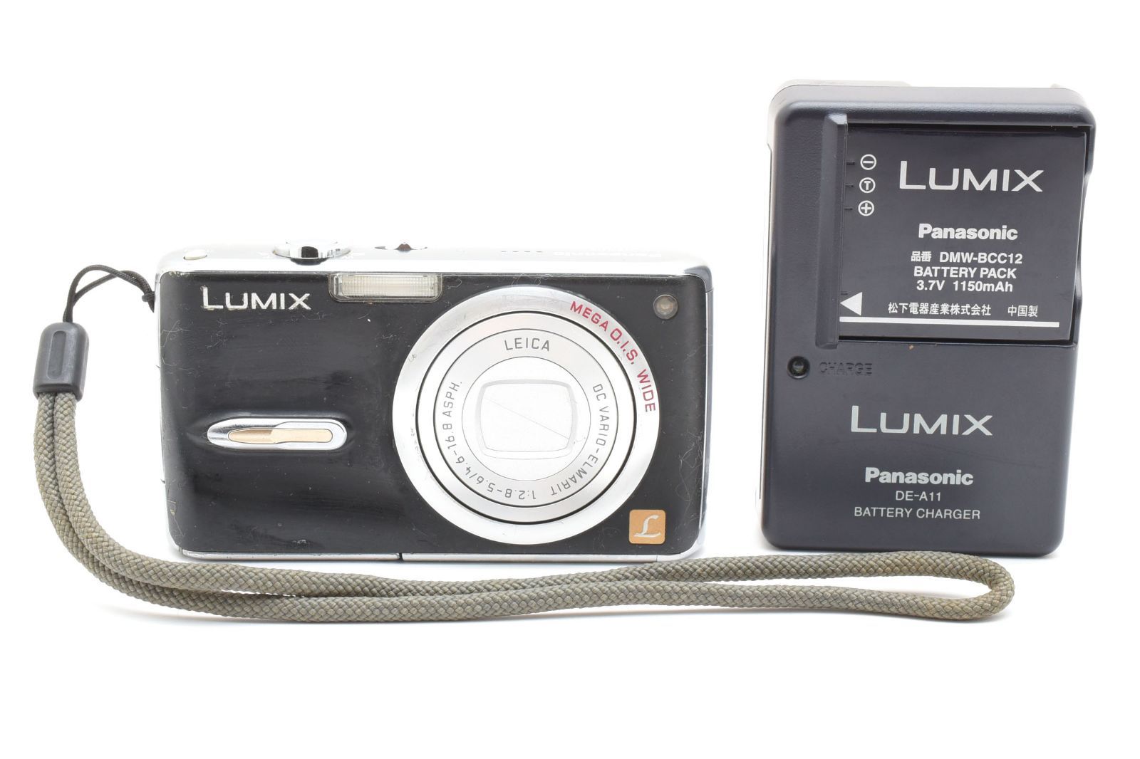 6433 【並品】 Lumix Dmc-Fx07 Compact Digital Camera 動作確認済