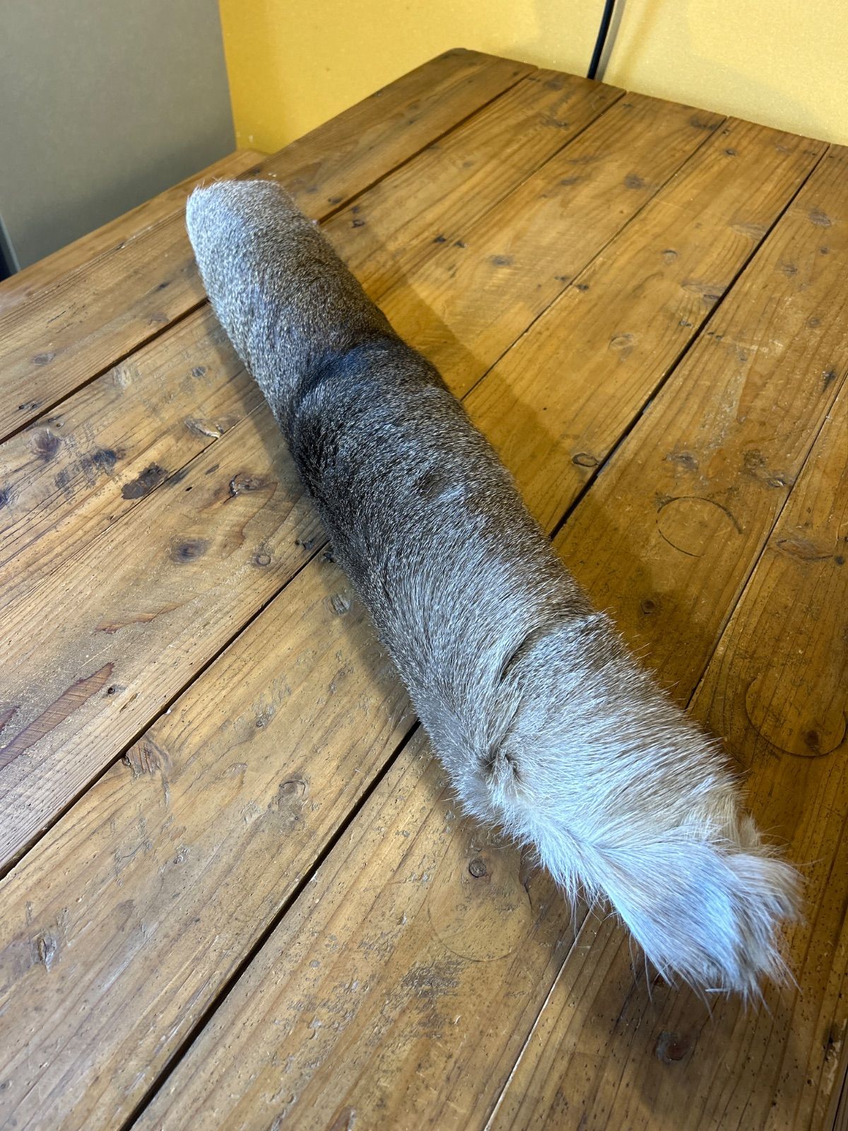 鹿の毛皮 ラグ敷物 毛革 鹿革 鹿11 ブッシュクラフト 野営 キャンプ