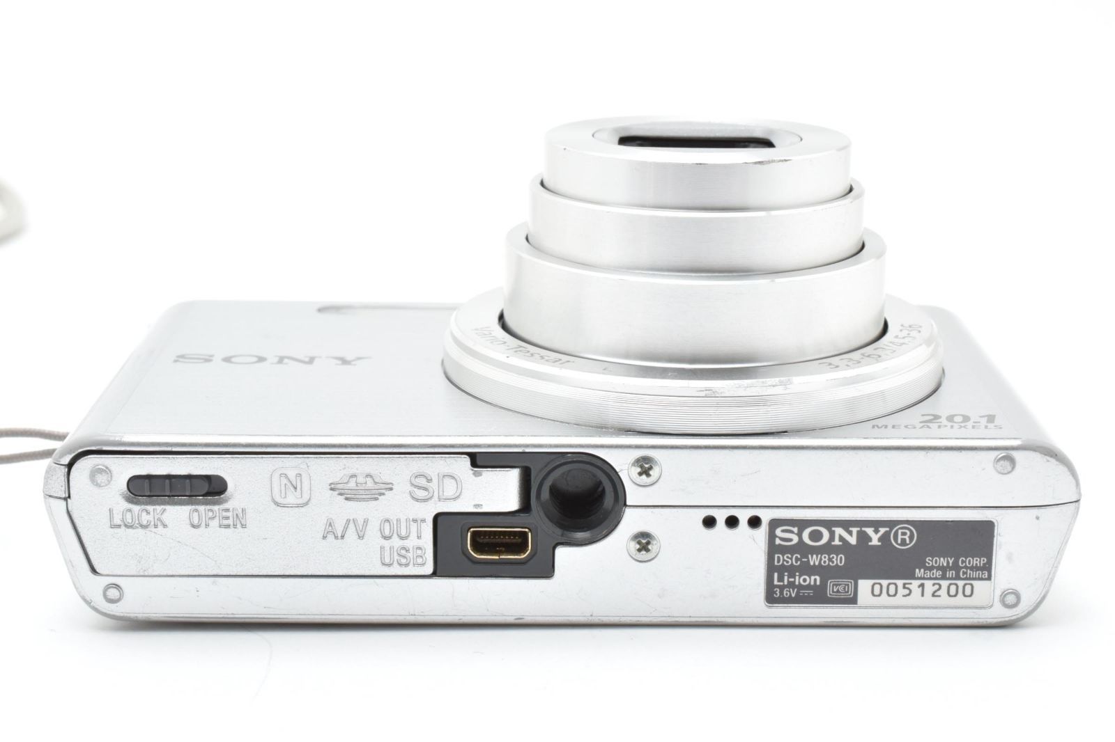 6410 【難あり品(ジャンク）】 Sony Cyber-Shot Dsc-W830 Compact