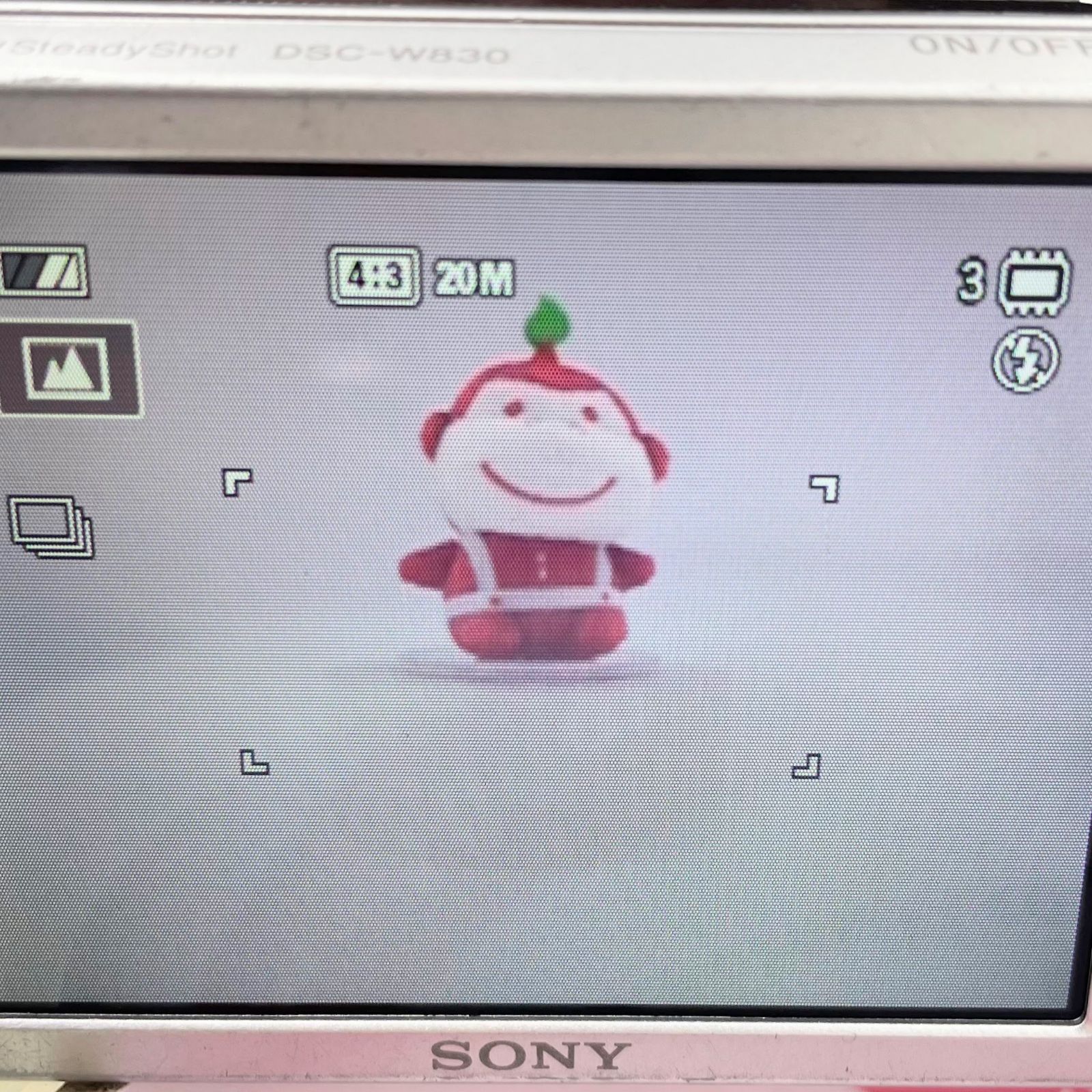 6410 【難あり品(ジャンク）】 Sony Cyber-Shot Dsc-W830 Compact