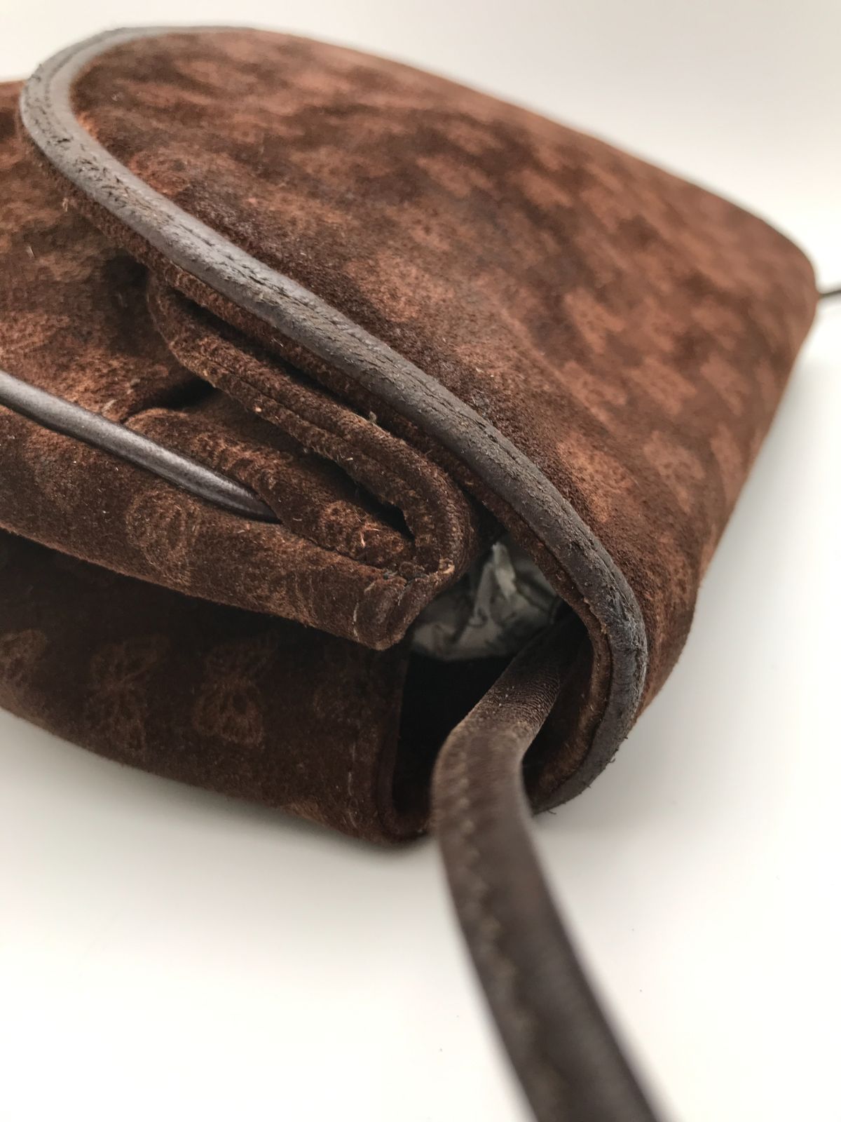 Bottega Veneta ボッテガヴェネタ ショルダーバッグ スエード×レザー