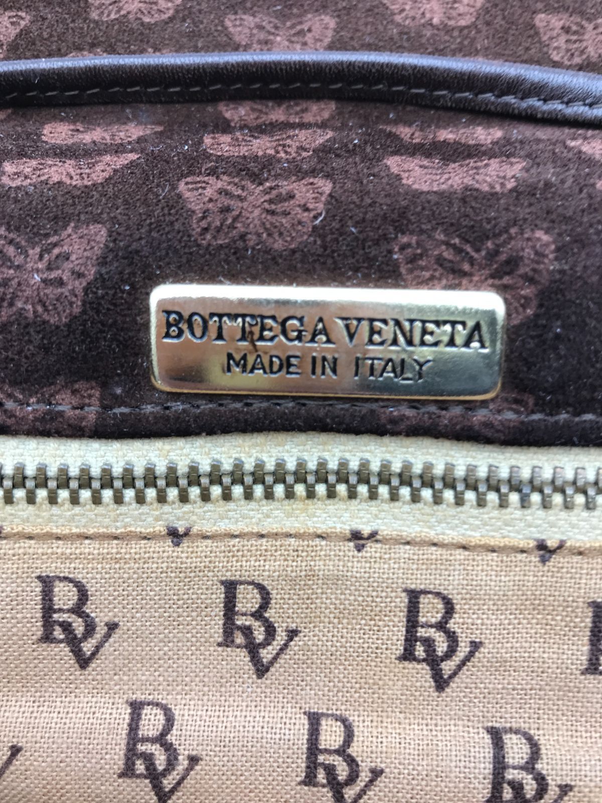 Bottega Veneta ボッテガヴェネタ ショルダーバッグ スエード×レザー