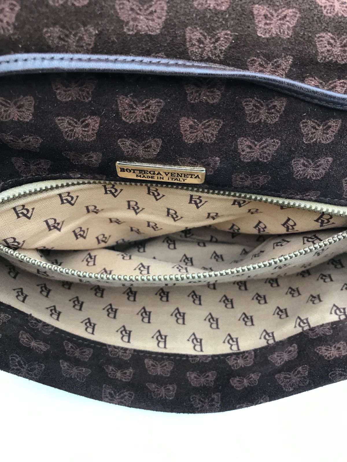 Bottega Veneta ボッテガヴェネタ ショルダーバッグ スエード×レザー