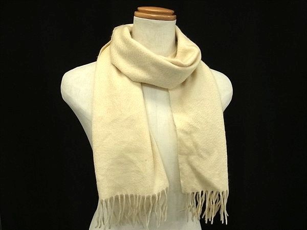 NINA RICCI ニナリッチ カシミア100％ フリンジ マフラー ストール