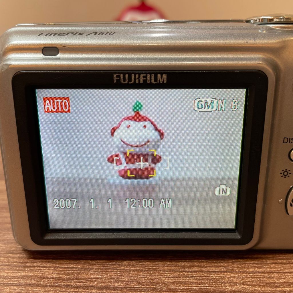 6422 【並品】 Fujifilm Finepix A610 Compact Digital Camera 動作