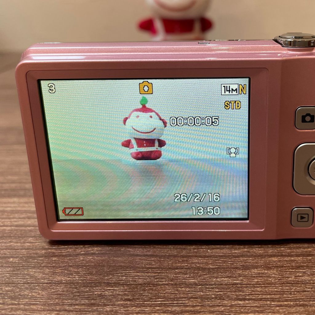 6424 【並品】 Casio Exilim Ex-Zs5 Compact Digital Camera 動作確認