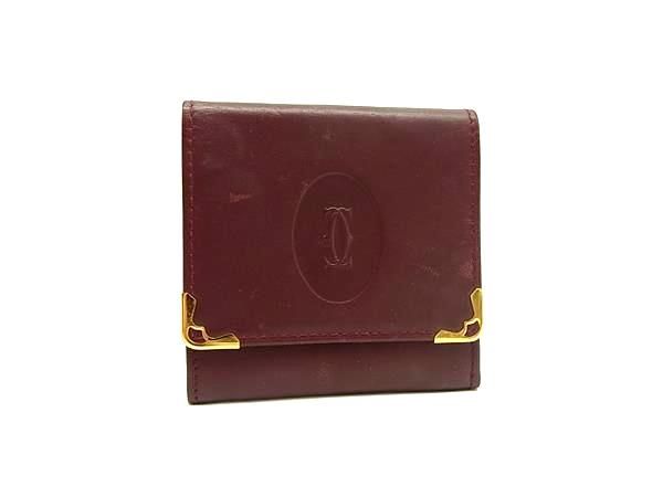 Cartier カルティエ マストライン レザー コインケース コインパース