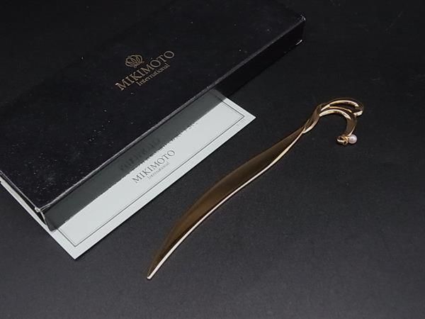 □美品□ MIKIMOTO ミキモト 本真珠 パール約2mm アコヤ真珠