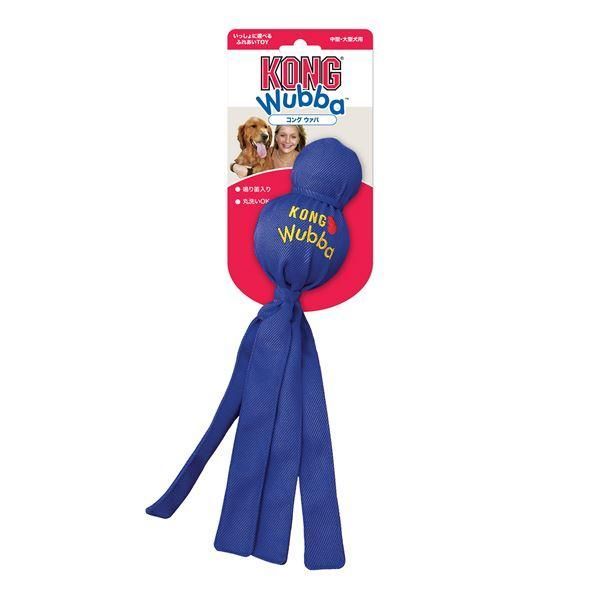 (まとめ) KONG(コング) ウァバ ブルー (ペット用品) 〔×3セット〕
