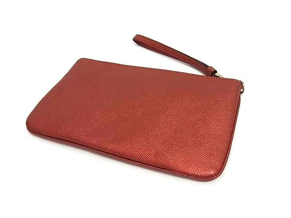 □美品□ COACH コーチ F39730 レザー ポーチ マルチケース カード入れ