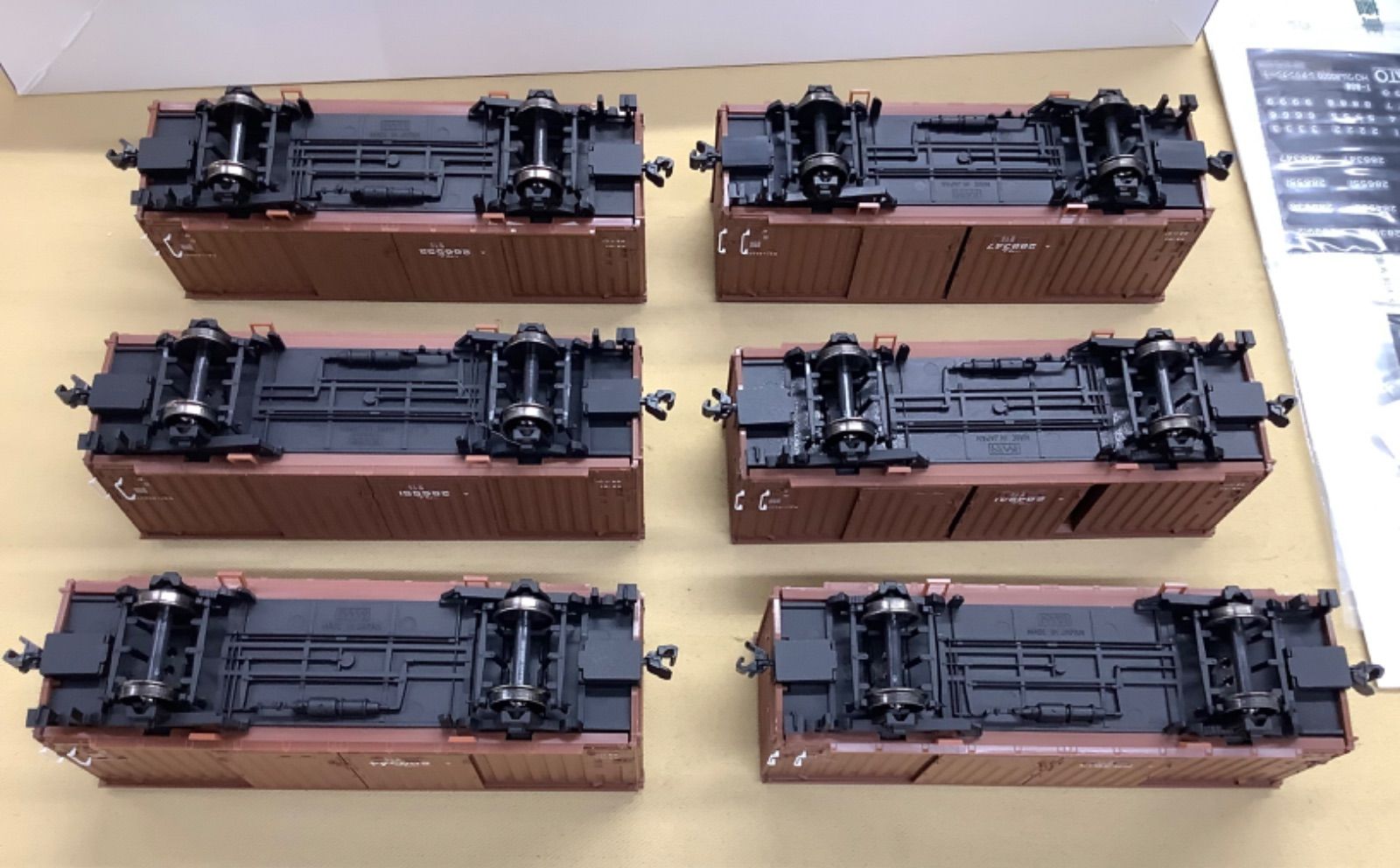 KATO HOゲージ 1-808 ワム80000 6両セット - メルカリ