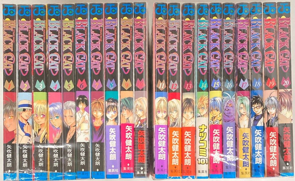 集英社 ジャンプコミックス 矢吹健太朗 BLACK CAT 全20巻 セット