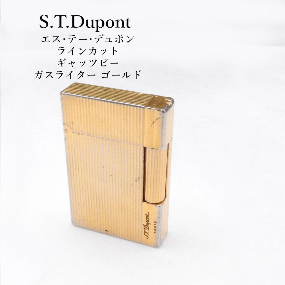デュポン 着火未確認 ガスライター ライター Dupont ゴールド 喫煙具
