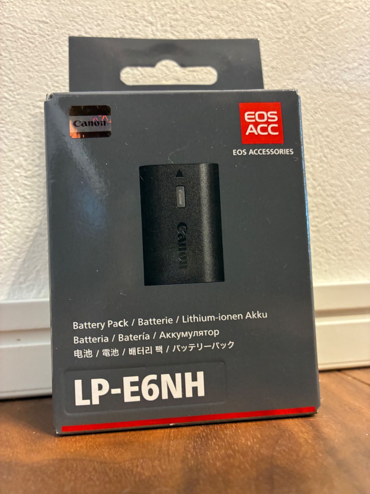 新品・未開封！ Canon キャノン 純正品 LP-E6NH バッテリー デジタル