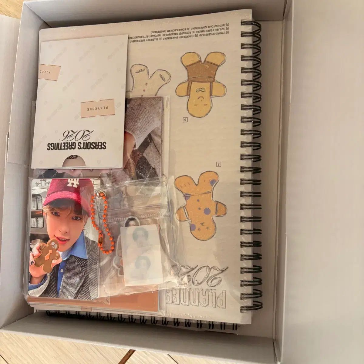 ateez 2026 シーグリ シーズングリーティング ミンギ(MINGI) - メルカリ