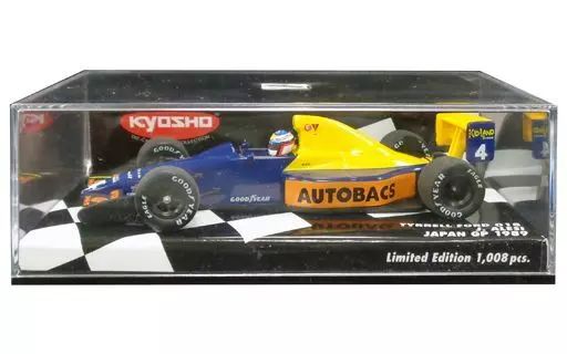中古】ミニカー 1/43 ティレル フォード 018 ジャン・アレジ 1989 日本