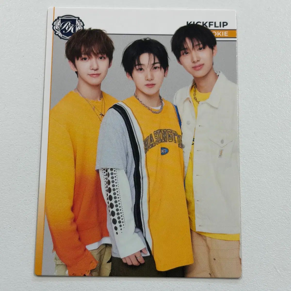 キックフリップ ドンヒョン ケフン ジュワン ユニット ケミ トレカ