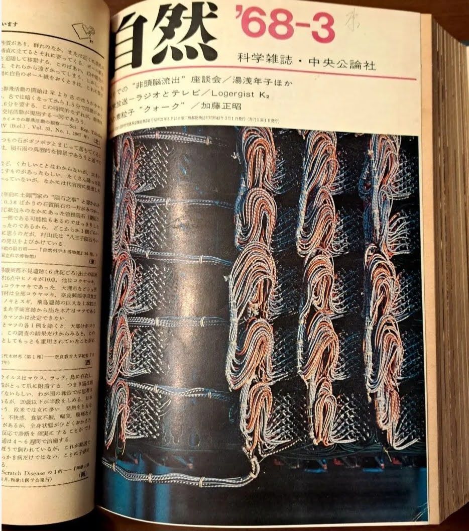 希少！昭和の科学雑誌 「自然」中央公論社 1963年7月～12月号 全6冊