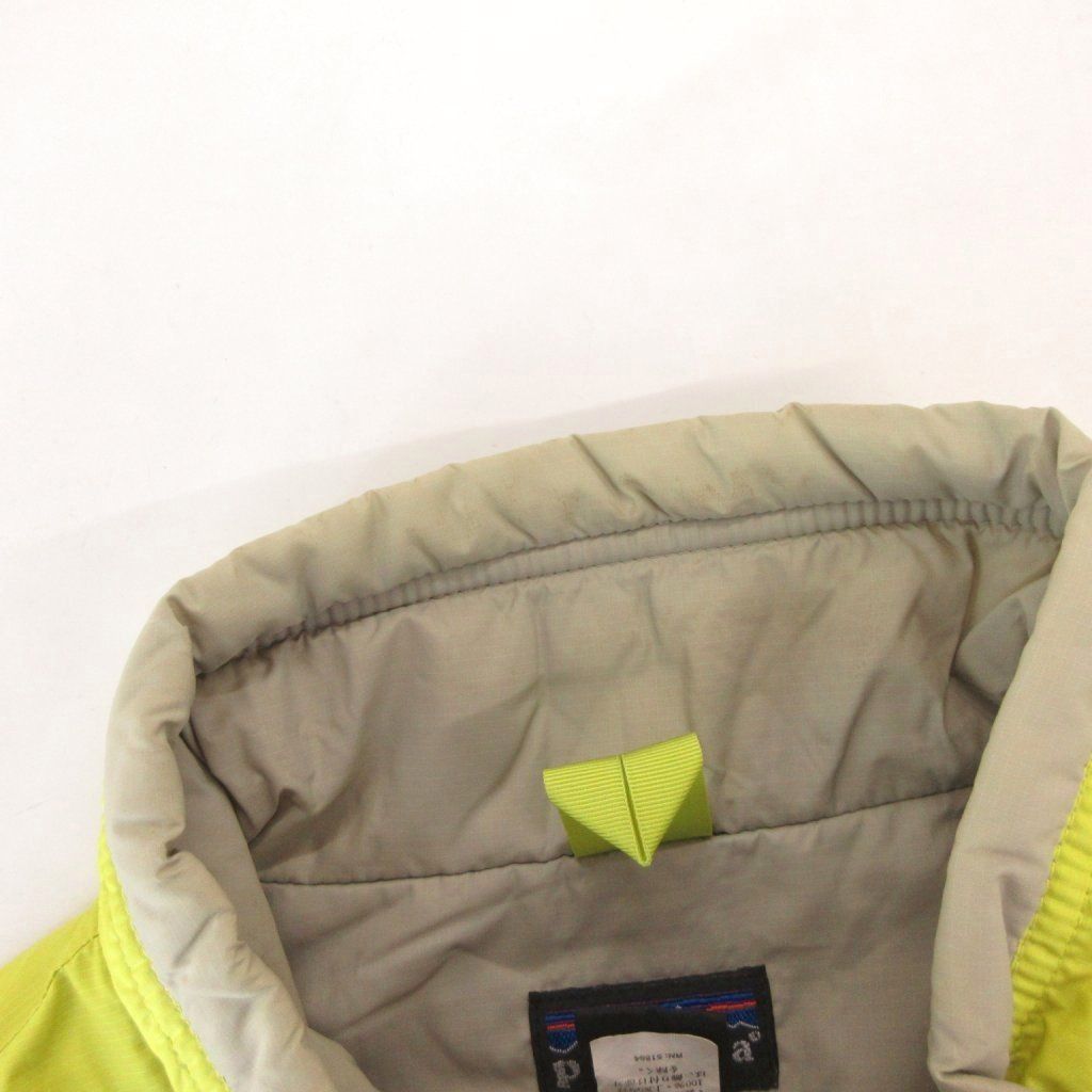 パタゴニア Patagonia パフボールベスト ジップアップ ロゴ 中綿