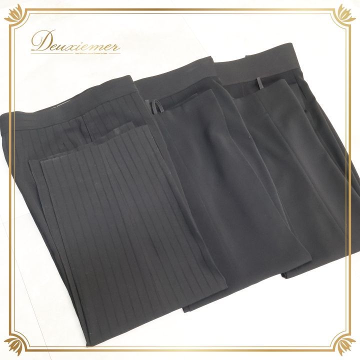 社交ダンス 衣装 まとめ売り 3点セット スラックス ズボン パンツ