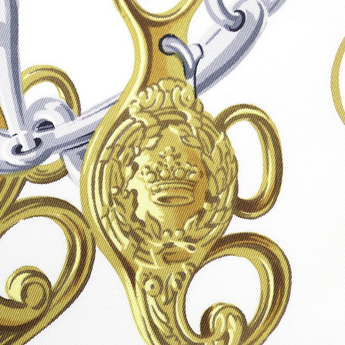 SALE【新品同様】HERMES エルメス カレ90 スカーフ Brides de Gala