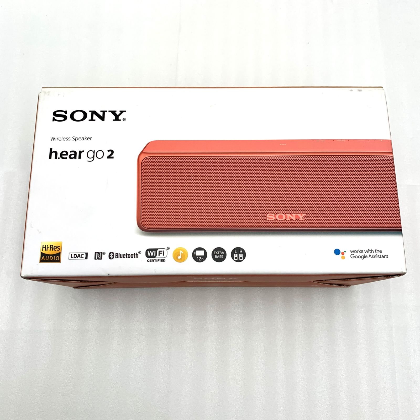 ソニー ワイヤレスポータブルスピーカー SRS-HG10 トワイライトレッド