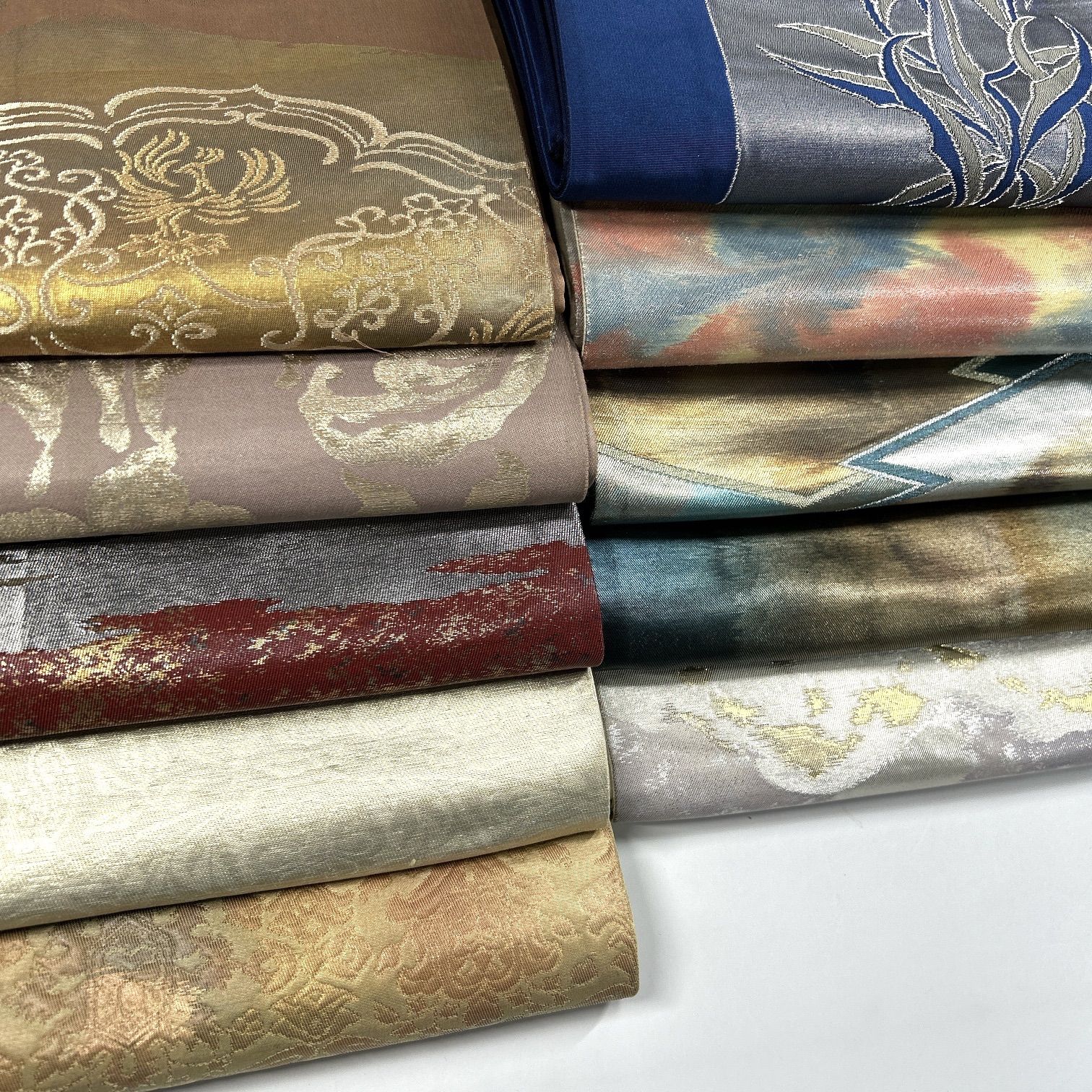 袋帯 10枚 正絹 帯まとめ売り 同梱購入歓迎 リメイク用 着付け練習用