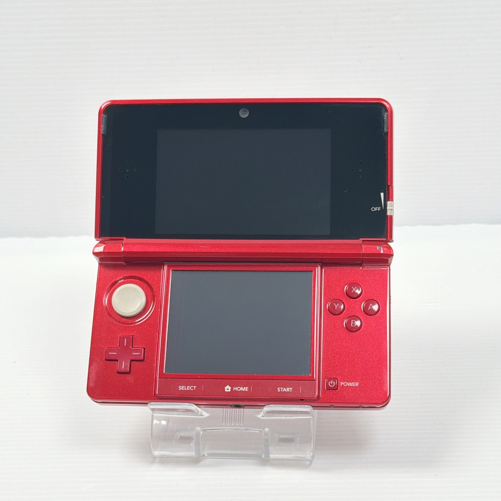 極美品 ニンテンドー 3DS メタリックレッド 遊べるセット 動作確認済み