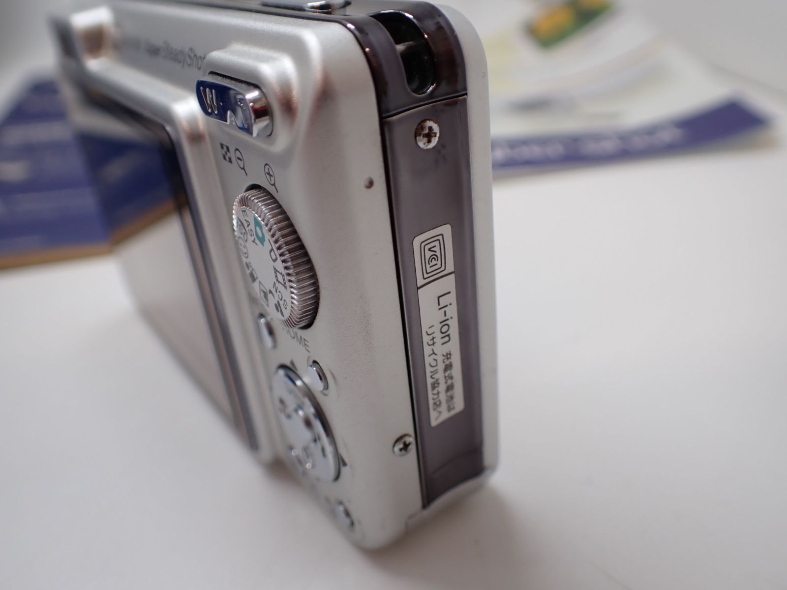 53697】SONY ソニー サイバーショット DSC-W120 付属品欠け有 元箱付