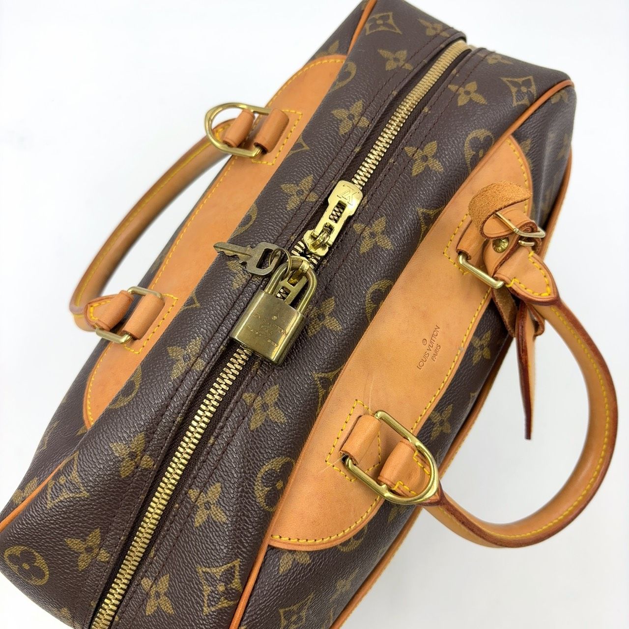 LOUIS VUITTON ドーヴィル ボーリングヴァニティ モノグラム