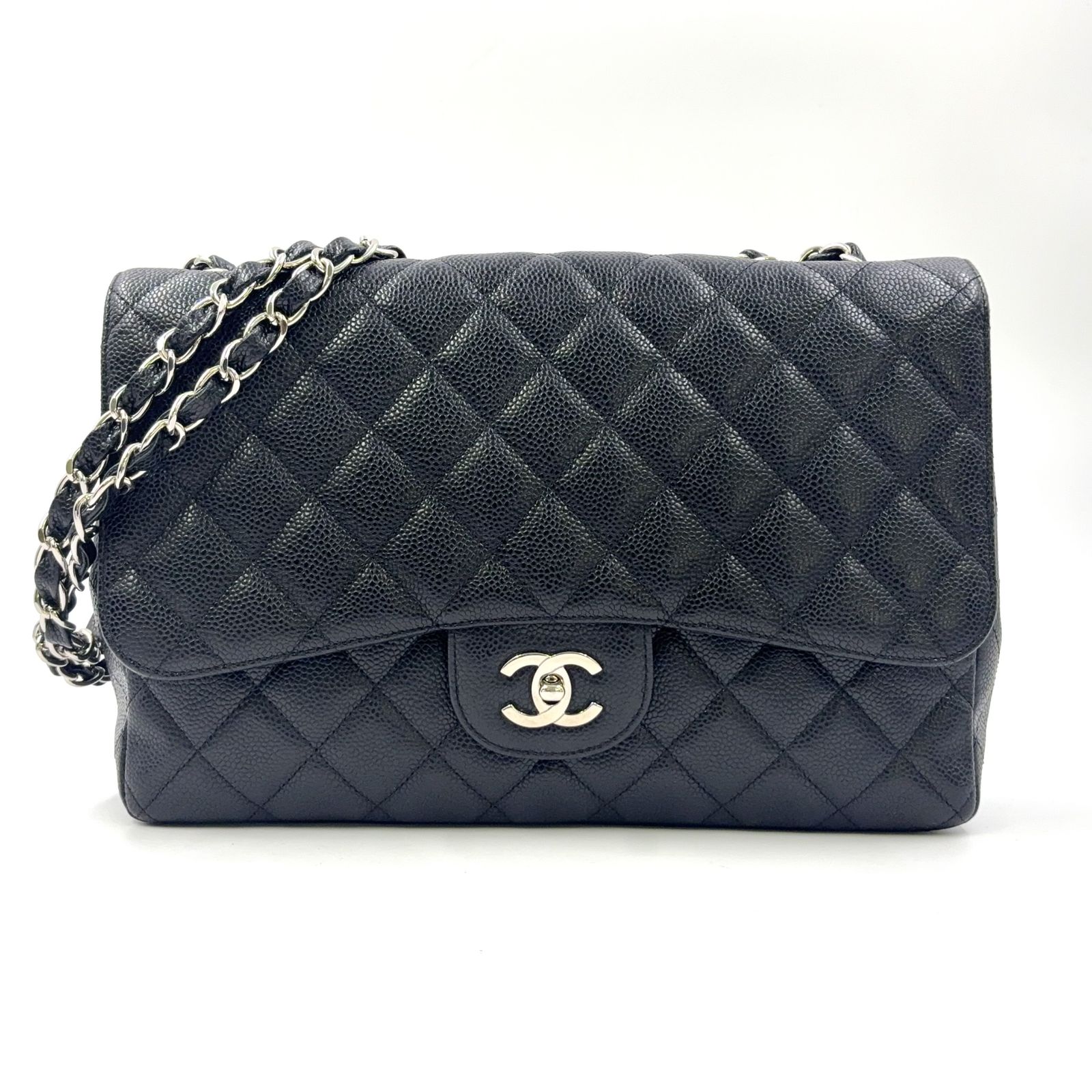 CHANEL デカマトラッセ30 クラシック ラージ Wフラップ Wチェーン