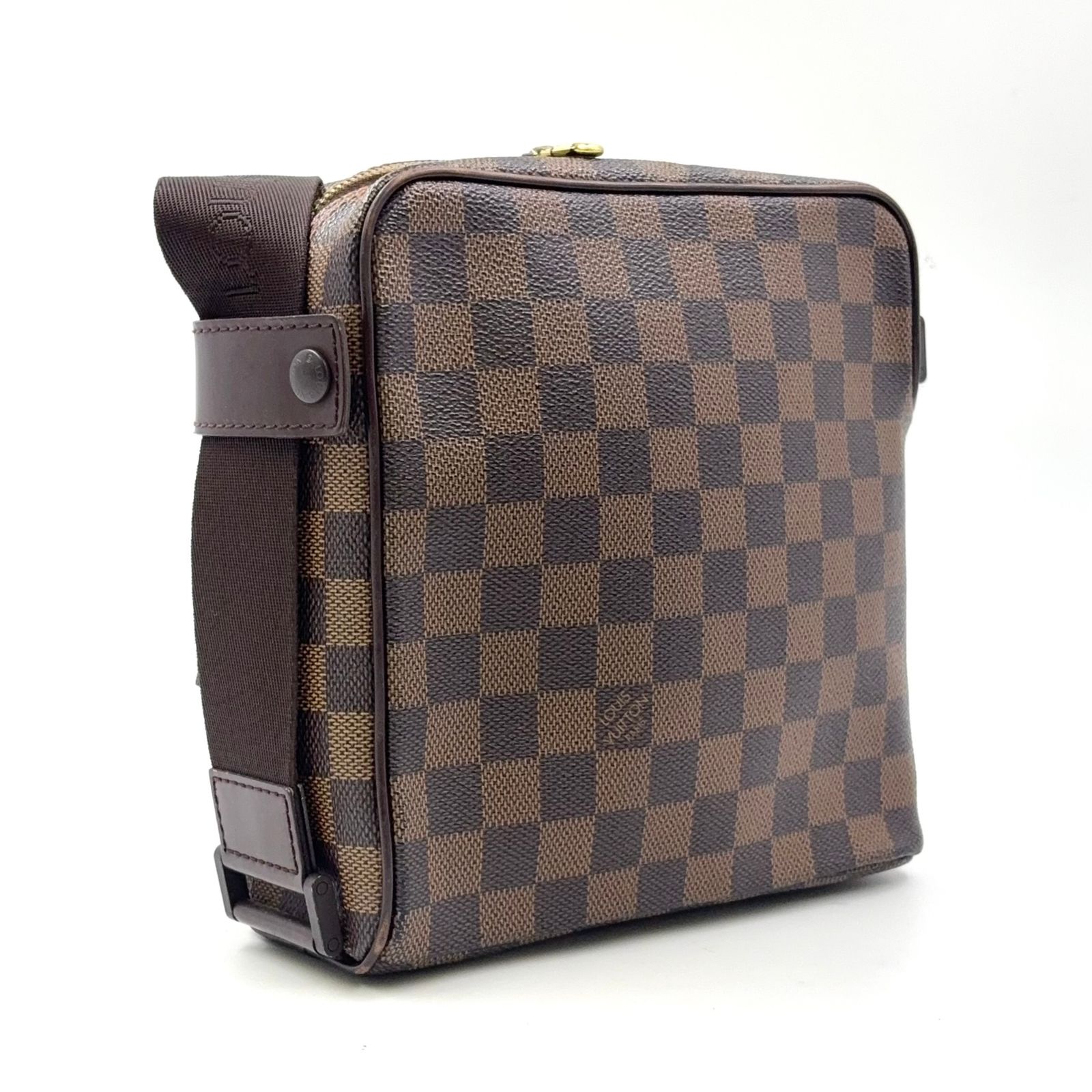 LOUIS VUITTON オラフPM ダミエエベヌ ダミエエベヌ レザー×PVC