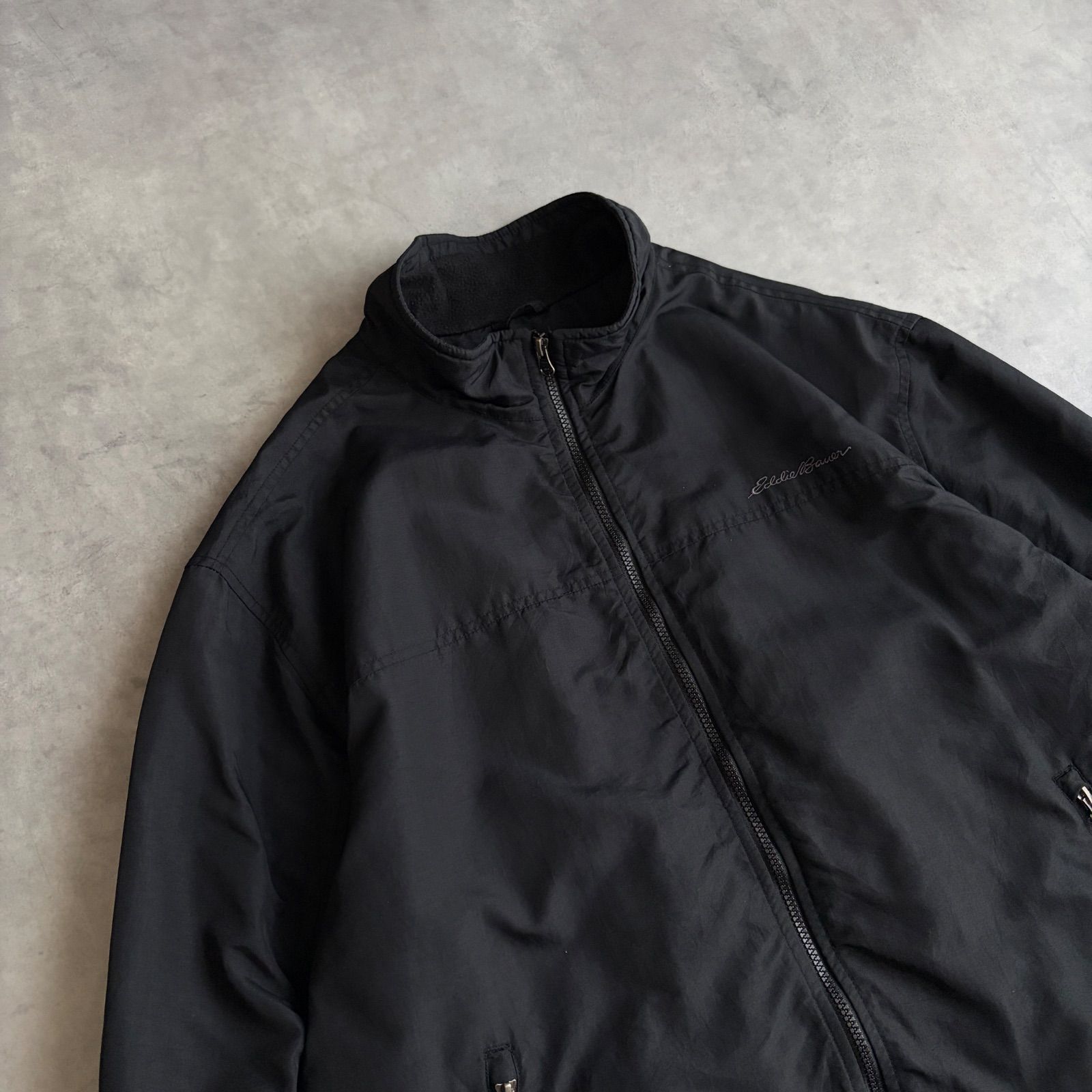 00s/Eddie Bauer/エディーバウアー/シェルドジャケット/裏フリース