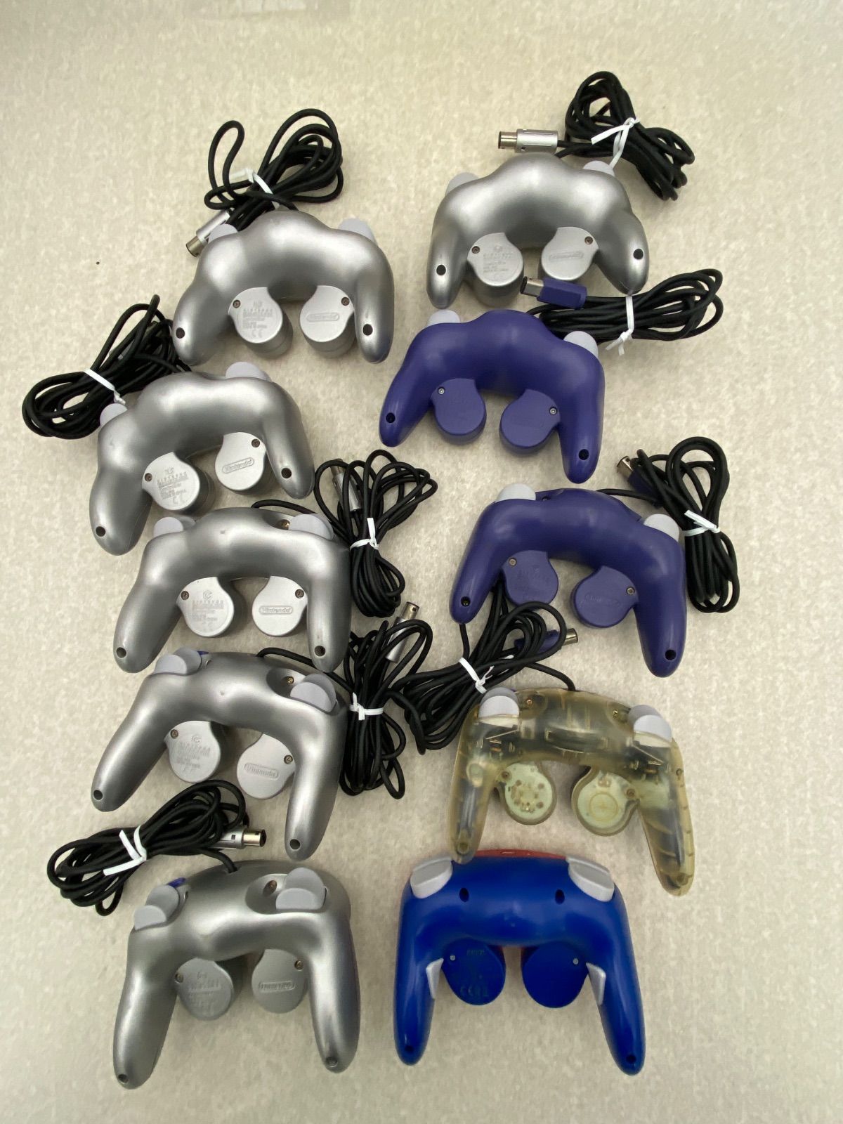 ニンテンドーゲームキューブ コントローラー ジャンク まとめ売り 20点