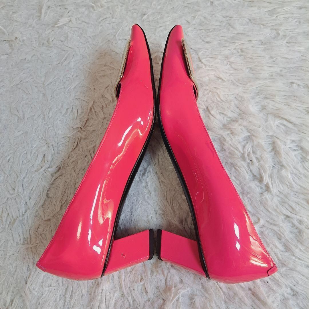 人気✨ROGER VIVIER ロジェヴィヴィエ トランペット スクエアバックル