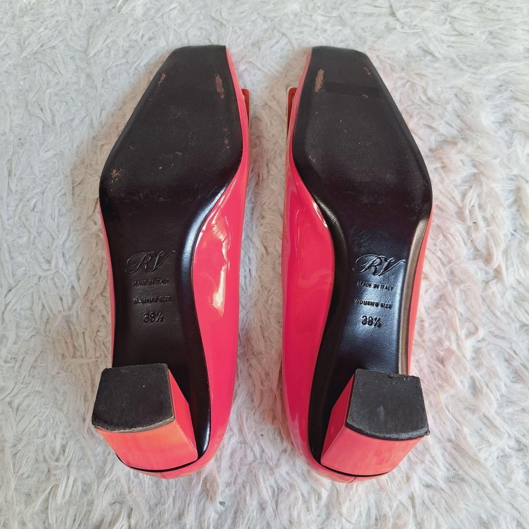 人気✨ROGER VIVIER ロジェヴィヴィエ トランペット スクエアバックル