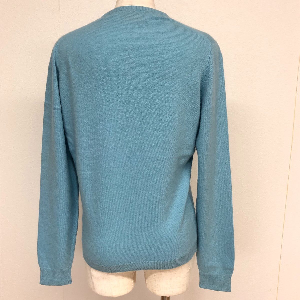 値下げ交渉歓迎] Ballantyne バランタイン カシミヤ100% ニット 水色