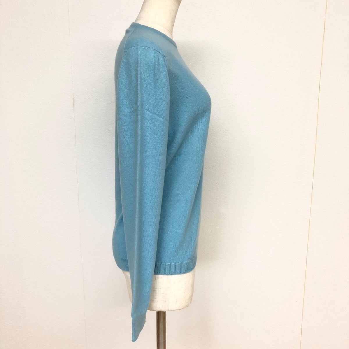 値下げ交渉歓迎] Ballantyne バランタイン カシミヤ100% ニット 水色