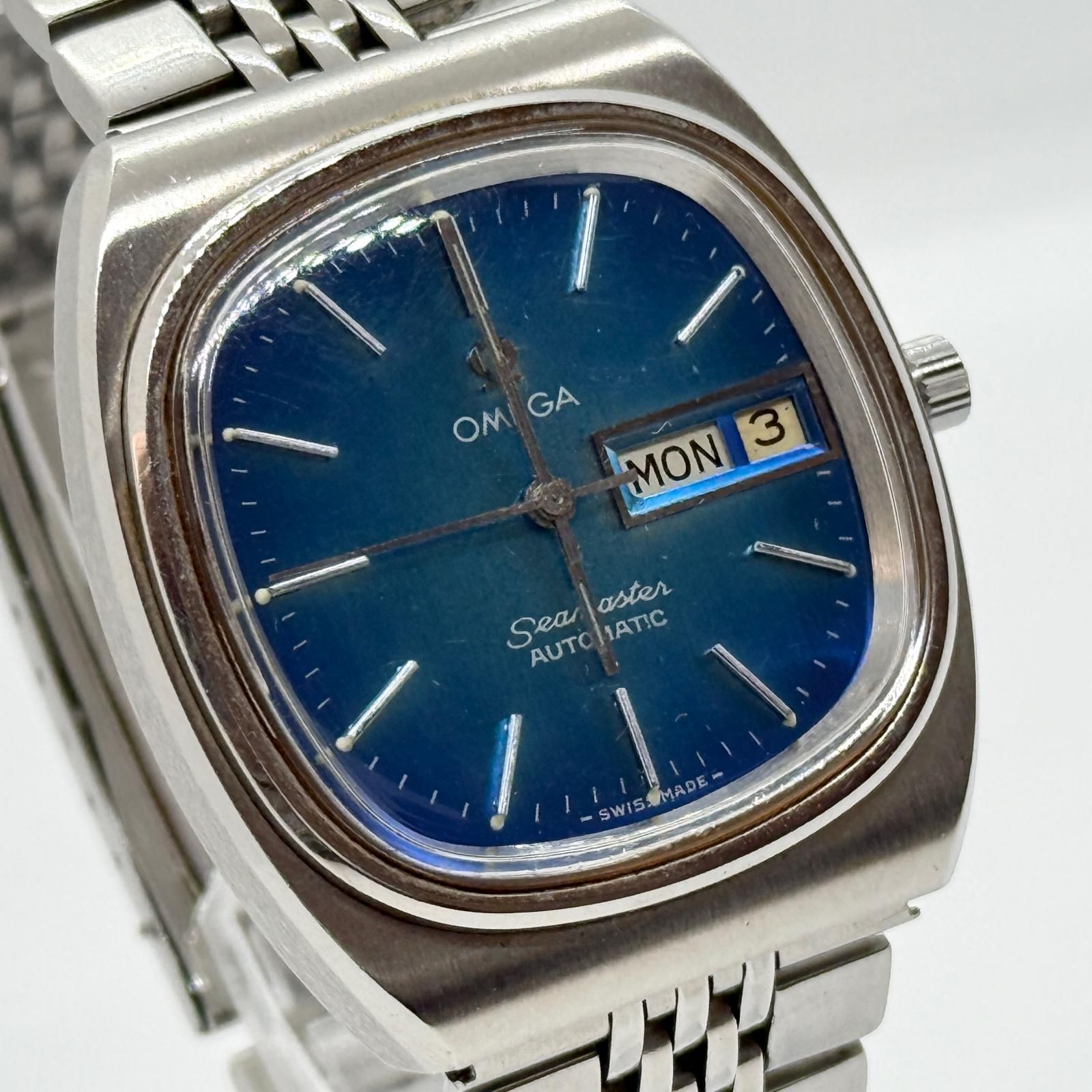 ブルーグラデーション 腕時計