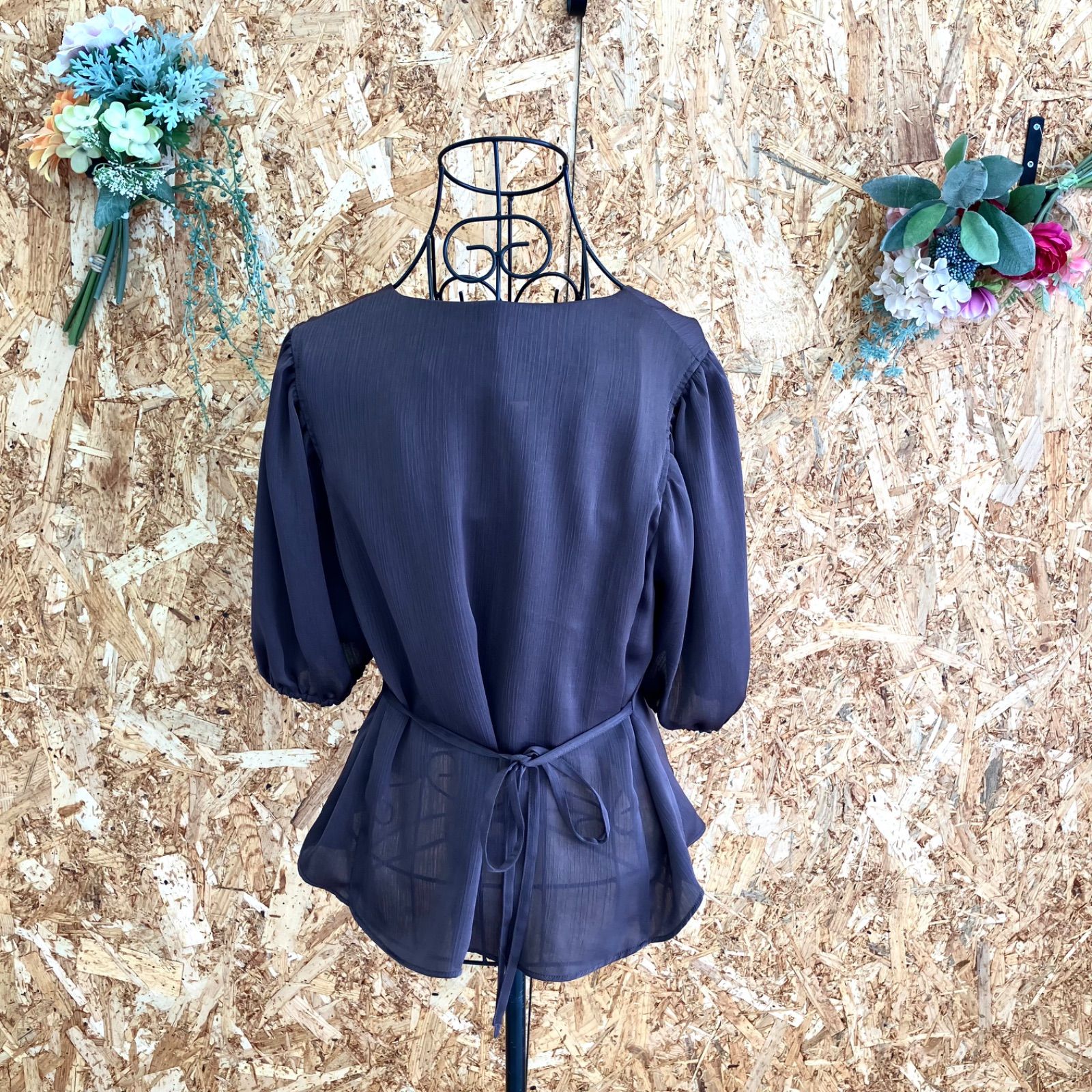 SG5216 SNIDEL スナイデル 半袖ブラウス - メルカリ