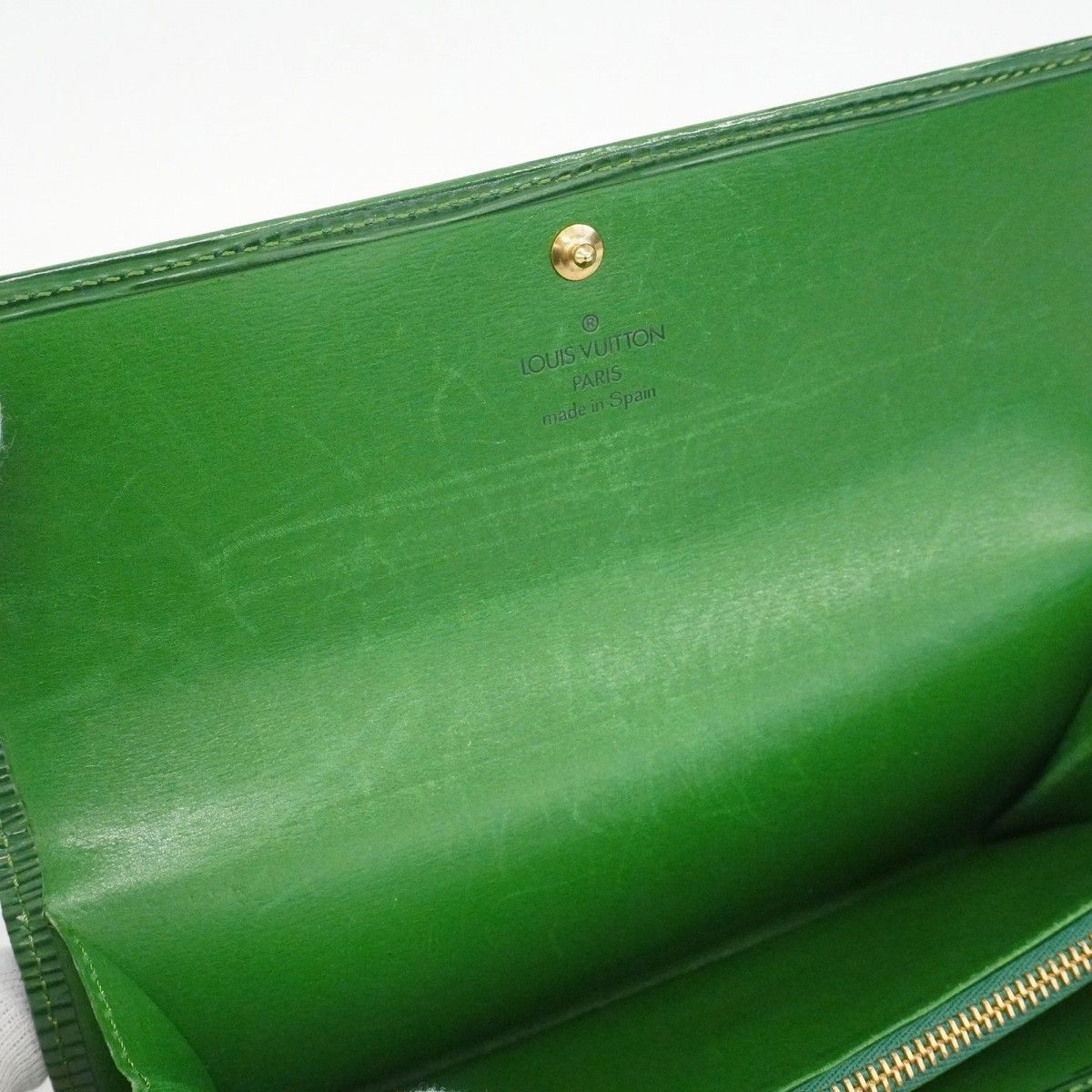 6bc4049-k】ルイヴィトン 長財布 エピ ポシェットポルトモネクレディ