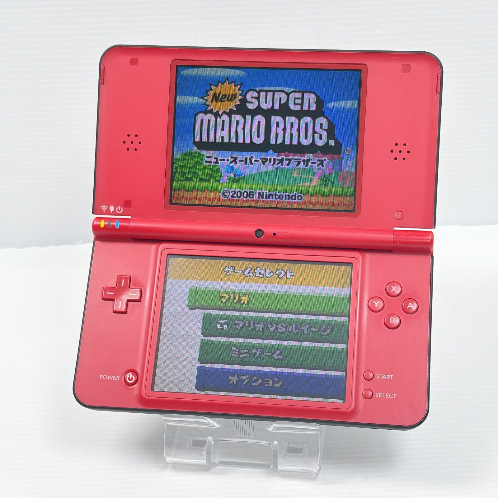 ニンテンドー DSiLL スーパーマリオブラザーズ 25周年記念モデル 画面